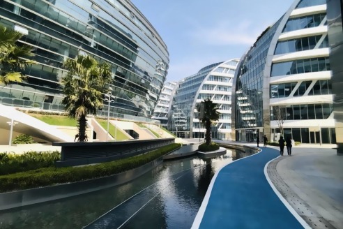 虹桥世界中心 精装70平loft 可住可办 两用希缺得房率